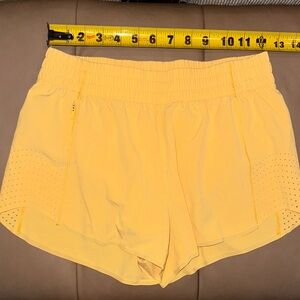 Athleta Women's Bright Yellow Athletic Shorts